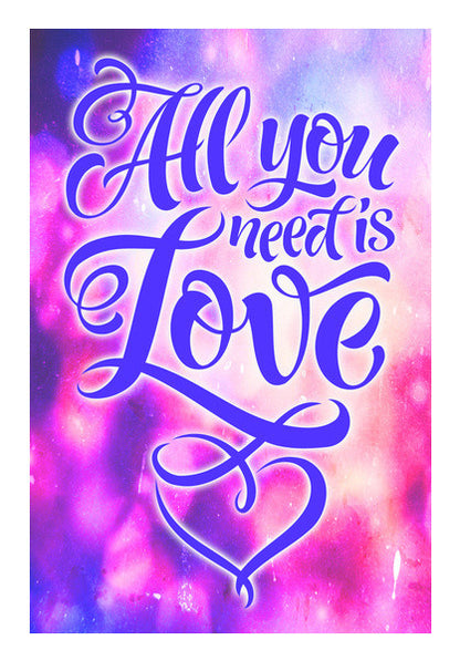 All You Need is Love Wall Art