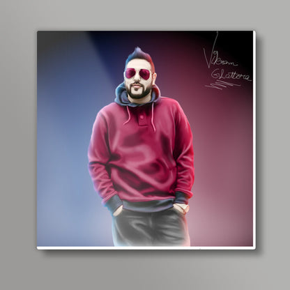Badshah 3D DigiPaint Square Art Prints