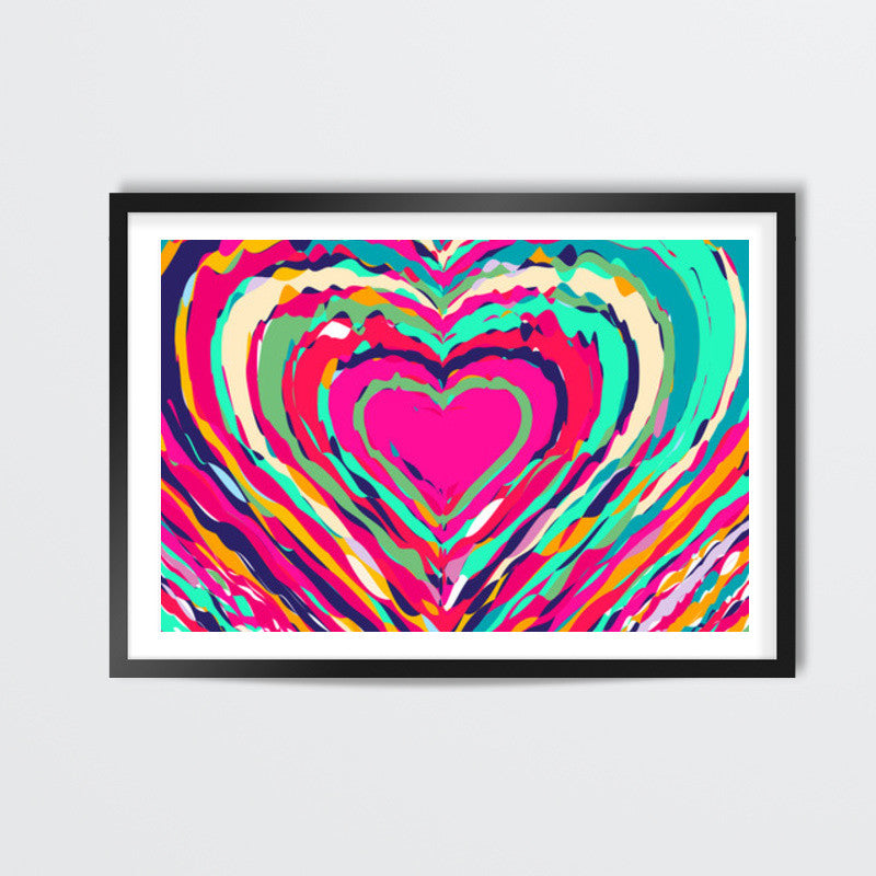 heart on Wall Art