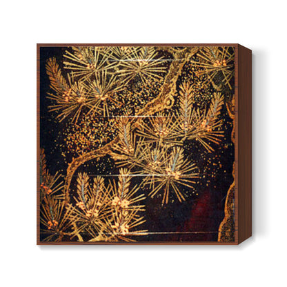 Pines Tree and Branches by Maruyama Ōkyo | Vintage Art Square Art Prints