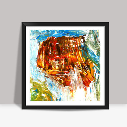 bold stroks Square Art Prints