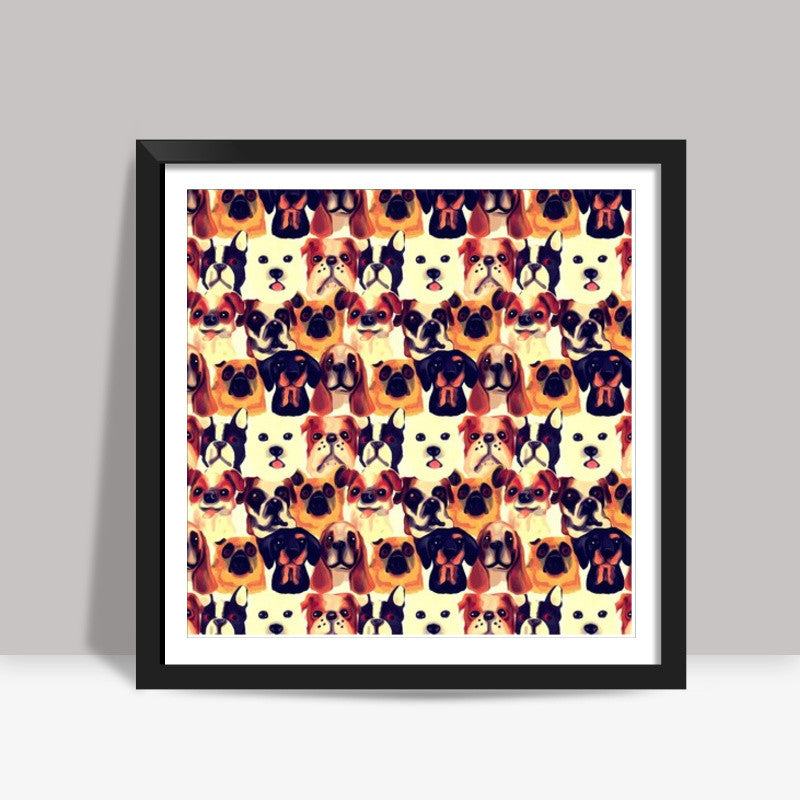 DOGS Square Art Prints