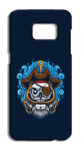 Skull Cartoon Pirate Samsung Galaxy S7 Edge Cases