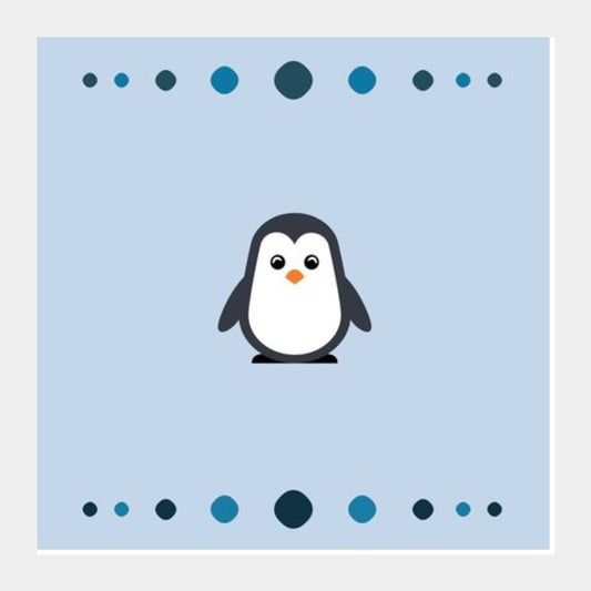 Penguin Square Art Prints