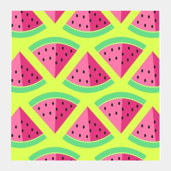 New watermelon Square Art Prints