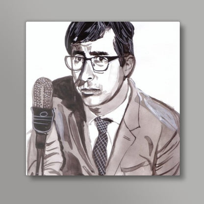 John Oliver believes in the power of comedy Square Art Prints