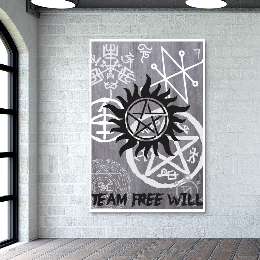 Supernatural sigils Wall Art