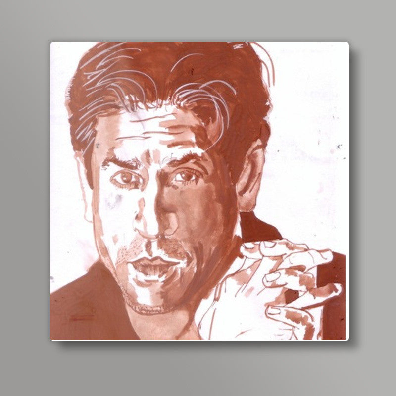 Everything may be a belief, but for Bollywood superstar SRK Shah Rukh Khan, belief is everything! Square Art Prints