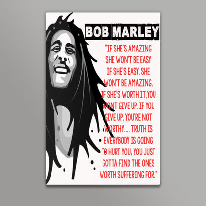 Bob Marley Quote Wall Art