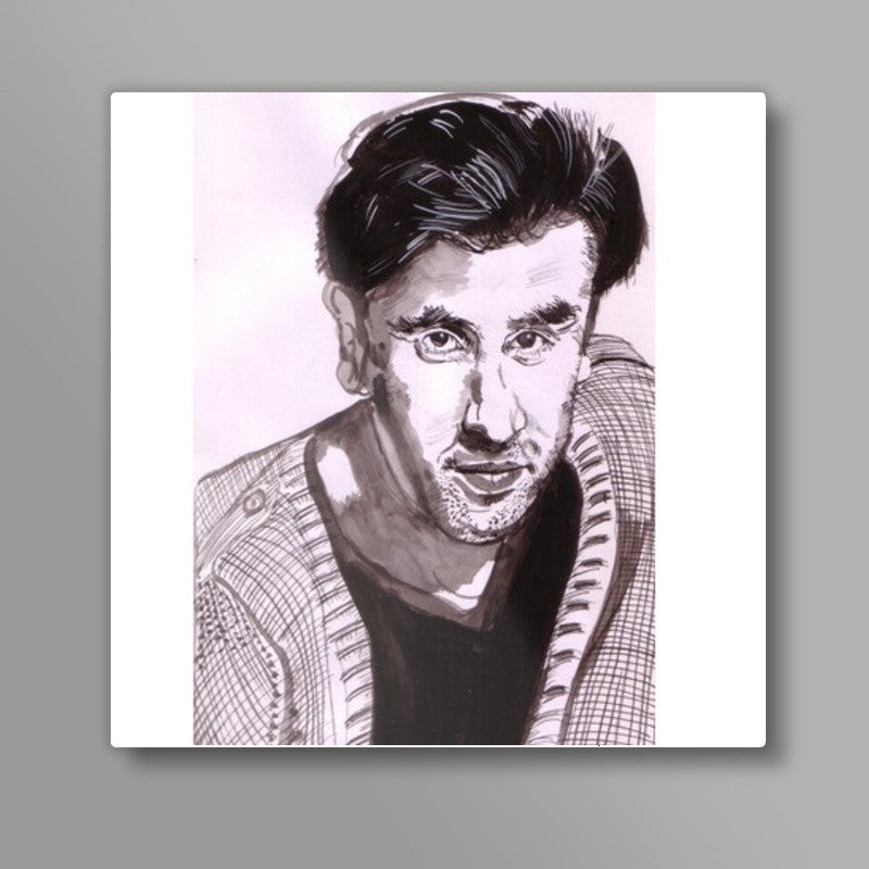 Superstar Ranbir Kapoors stardom is unmatched because he is unconventional Square Art Prints