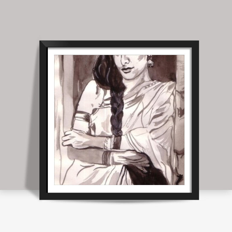 Tabu is a versatile actor Square Art Prints