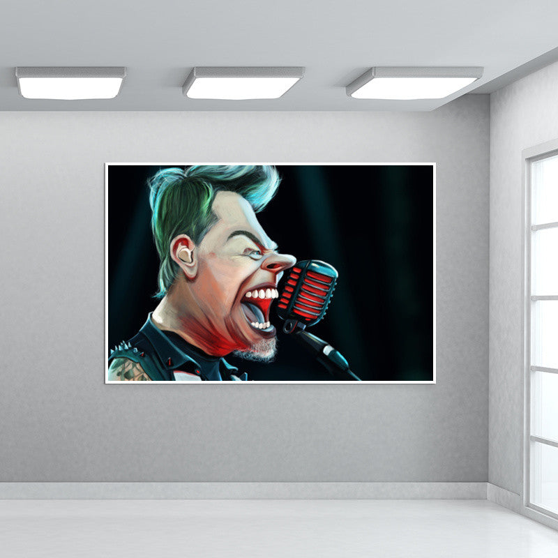 James Hetfield | Metallica  Wall Art