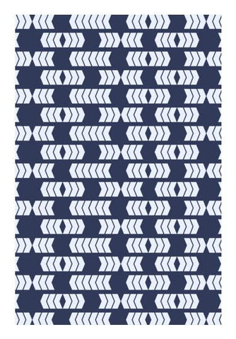 PosterGully Specials, Arrow border repeating pattern Wall Art