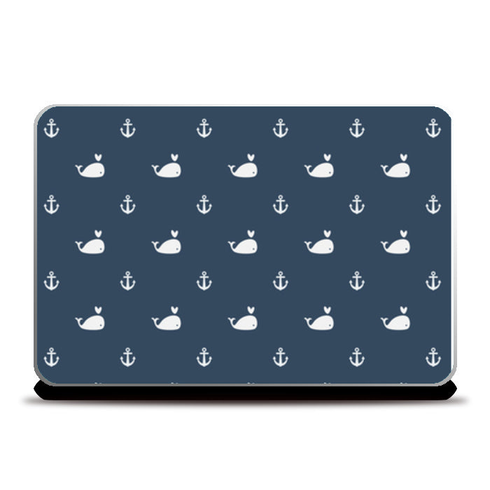 Fish and Hook Laptop Skins