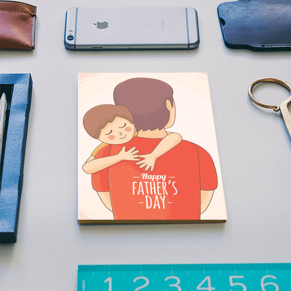 Father Holding Son Fathers Day  | #Fathers Day Special  Notebook