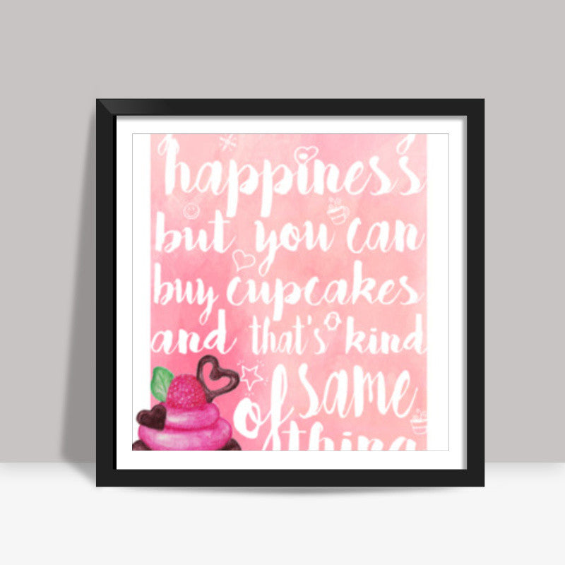 Sweet Happiness. Square Art Prints