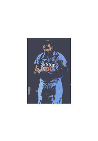 T20 R ASHWIN - Feel the Heat Wall Art