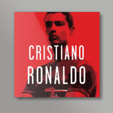 Cristiano Ronaldo Minimal Design Square Art Prints