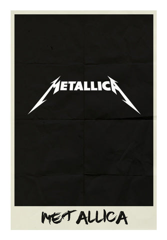METALLICA MINIMAL ALBUM ART Wall Art
