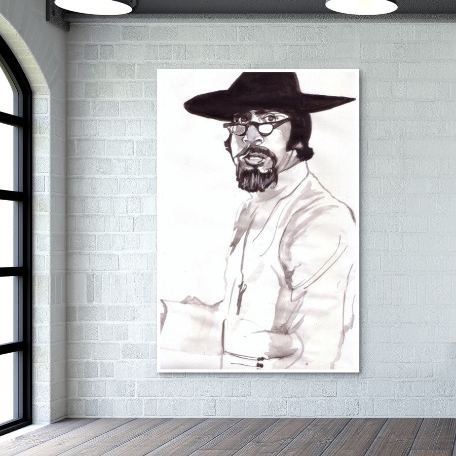 Bollywood superstar Amitabh Bachchan excelled in his role as Anthony Gonsalves in the movie Amar Akbar Anthony Wall Art