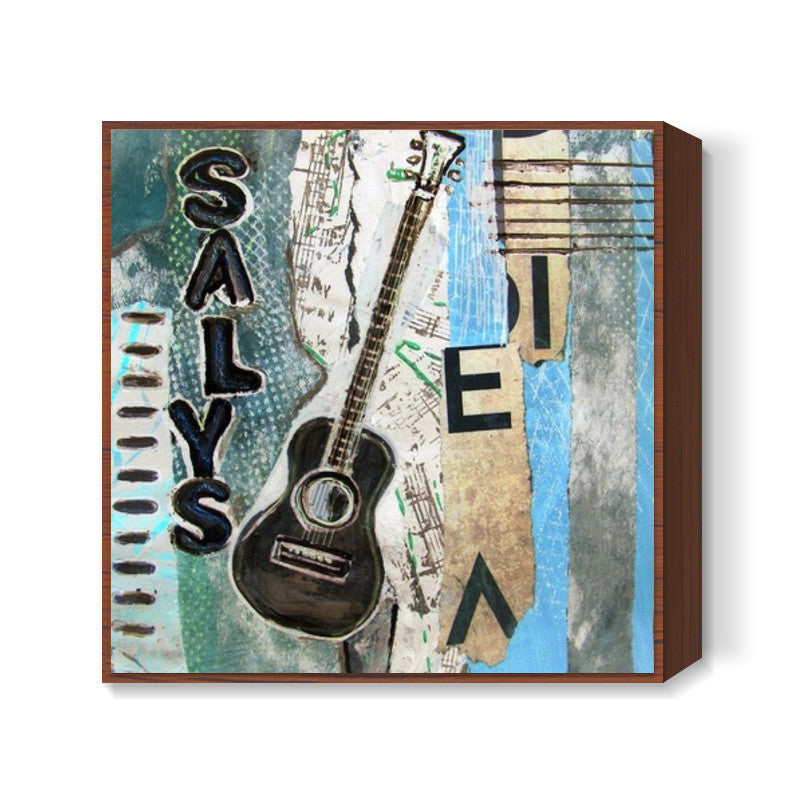 Salys Guitar Square Art Prints