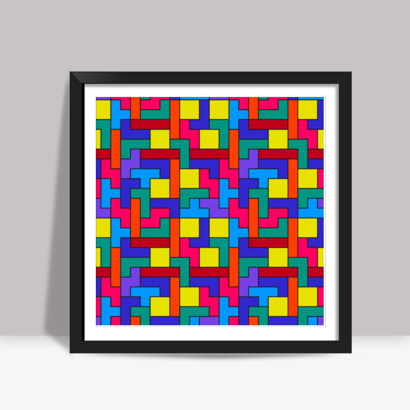 All About Colors Square Art Prints
