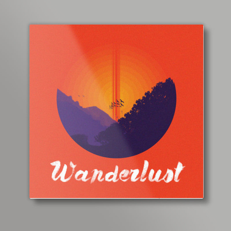 Wanderlust Square Art Prints