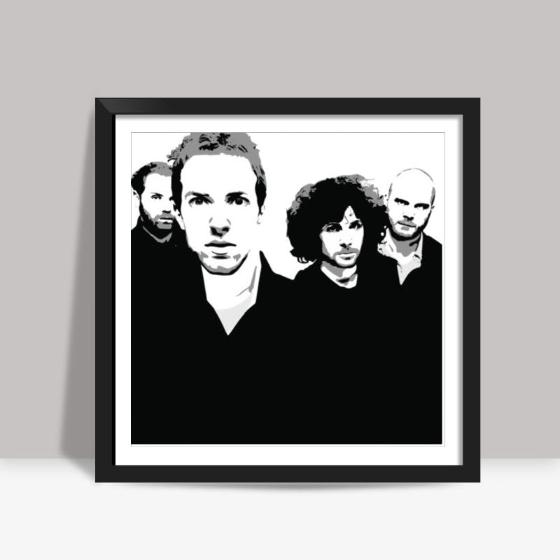 COLDPLAY Square Art Prints