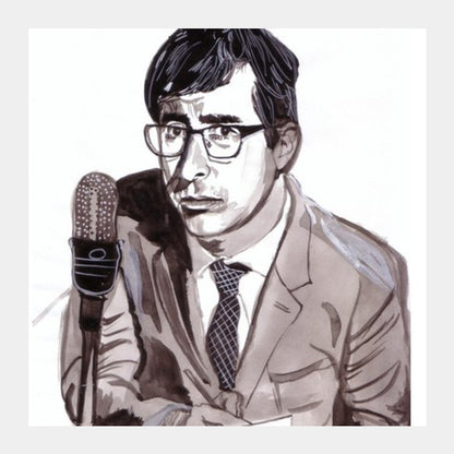 Square Art Prints, John Oliver believes in the power of comedy Square Art Prints