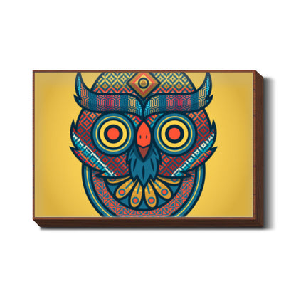 Trippy Owl Wall Art