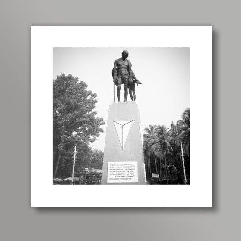 #Mahatma #Gandhi Square Art Prints