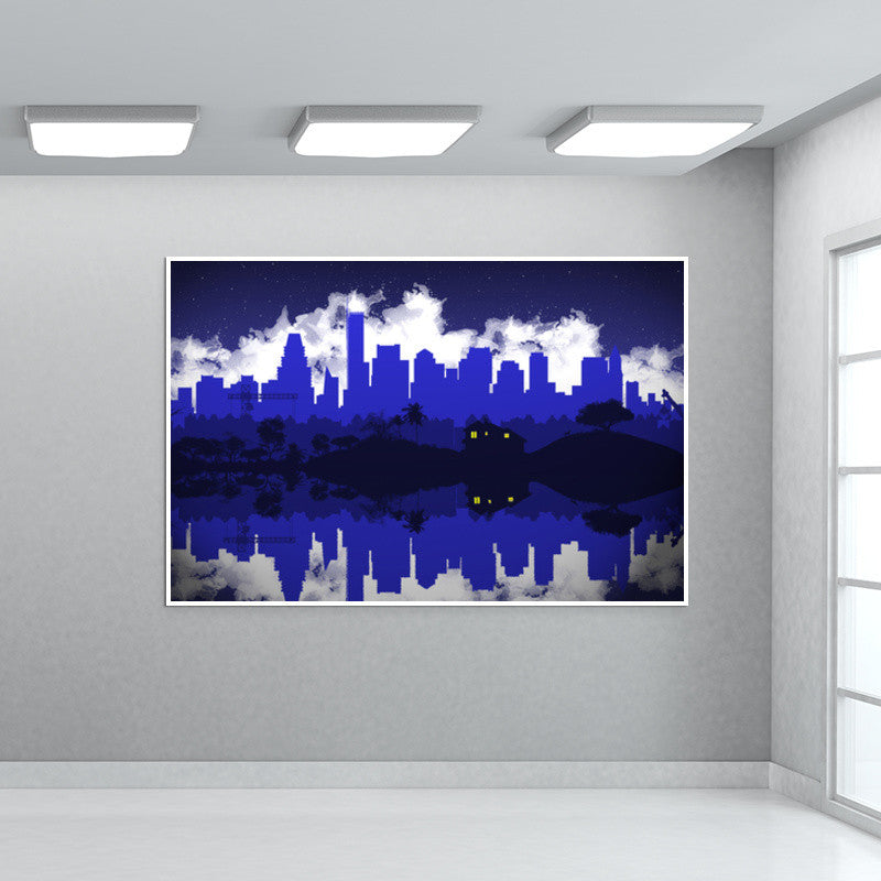 AZULINE LANDSCAPE Wall Art