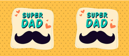 Super Dad Love Illustration Coffee Mugs