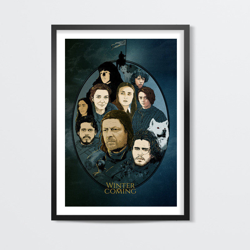 Game Of Thrones | Winter Is Coming Wall Art