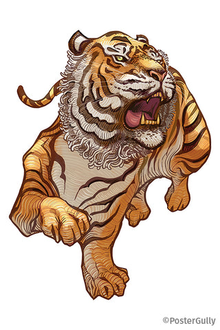 Roaring Tiger Artwork