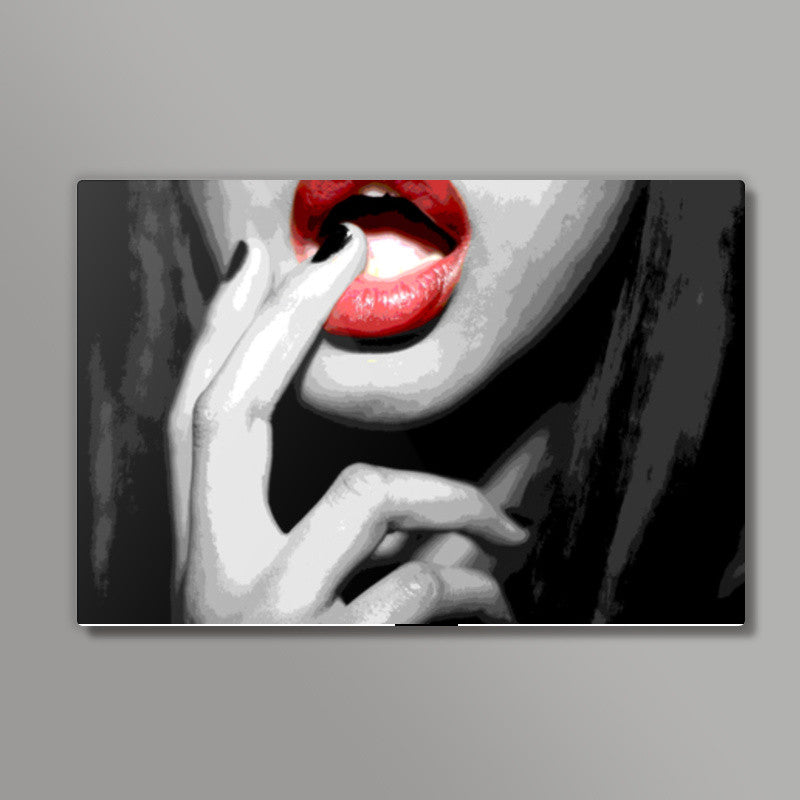 Luscious Lips Wall Art
