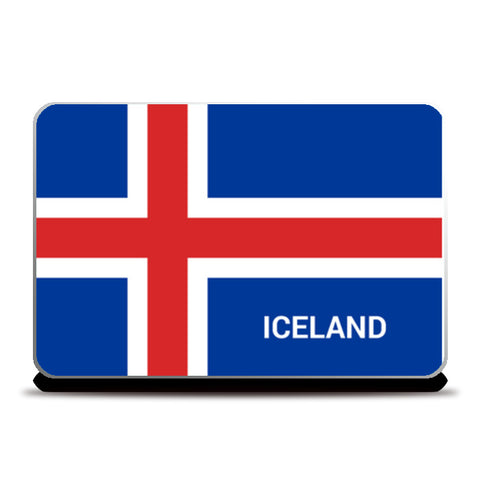 Iceland | #Footballfan Laptop Skins