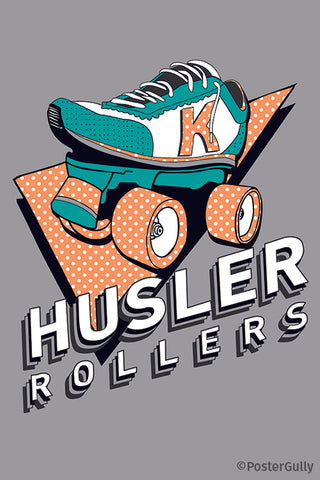 Hustler Rollers Minimal Artwork