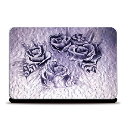 metallic rose laptop skins Laptop Skins