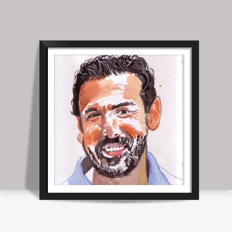 Bollywood star John Abraham has carved his own niche in Bollywood Square Art Prints