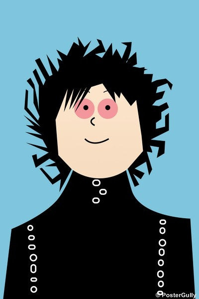 Wall Art, Edward Scissorhands #minimalicons, - PosterGully