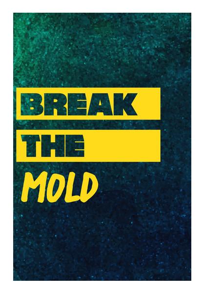 PosterGully Specials, Break free typography Wall Art