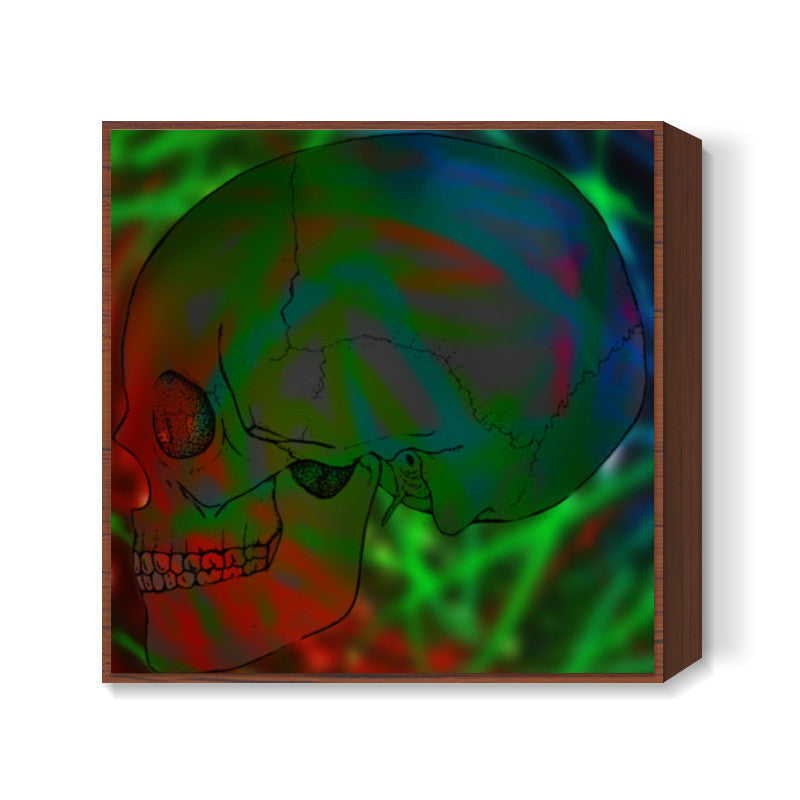 skull Square Art Prints