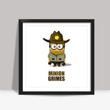 Minion Grimes Square Art Prints