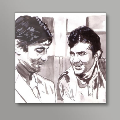 Zindagi badi honi chahiye, lambi nahin Square Art Prints