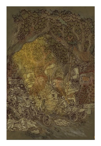 Wall Art, Jessor Road Bongaon Wall Art | Charbak Dipta, - PosterGully
