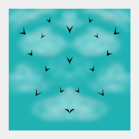 Square Art Prints, Free Birds Square Art Prints | Pratyasha Nithin, - PosterGully