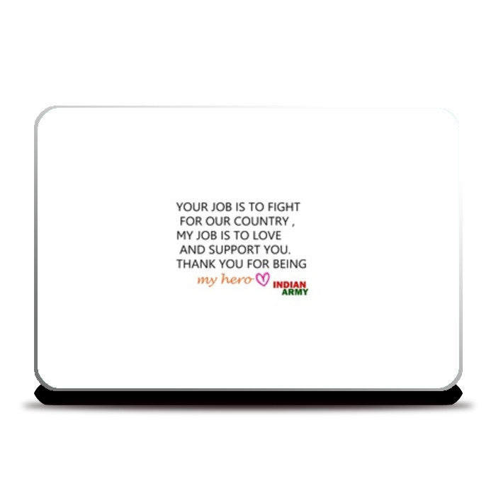 Laptop Skins, my hero INDIAN ARMY Laptop Skins