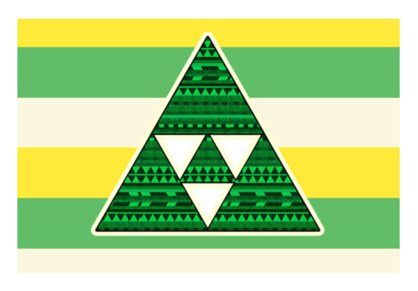 Cool Triangle Art PosterGully Specials