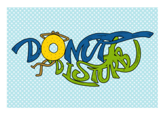 Donut Disturb! Wall Art